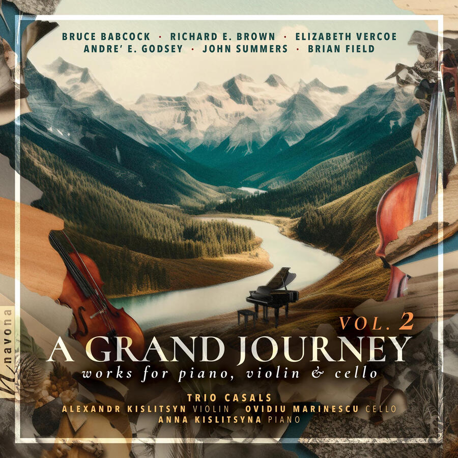 A GRAND JOURNEY VOL. 2 WORKS FOR PIANO, VIOLIN & CELLO Electric violinist Alexandr Kislitsyn – Luxury private event and corporate performer in Philadelphia